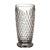 Since 1748, families the world over have turned to Villeroy & Boch for fine European porcelains. Today, they design a wealth of stemware to complement the Villeroy & Boch style. Boston is a heavy crystal glassware pattern with short stems. Since 1748, families the world over have turned to Villeroy & Boch for fine European porcelains. Today, they design a wealth of stemware to complement the Villeroy & Boch style. Boston is a heavy crystal glassware pattern with short stems.