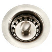 Houzer 190-4200 Stainless Steel Drain Basket Strainer, 2-Inch Houzer 190-4200 Stainless Steel Drain Basket Strainer, 2-Inch