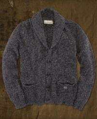 Your vintage-inspired wardrobe demands cozy, durable sweaters that only get better with age, like this soft ringspun cotton shawl cardigan as an essential layering piece. Your vintage-inspired wardrobe demands cozy, durable sweaters that only get better with age, like this soft ringspun cotton shawl cardigan as an essential layering piece.