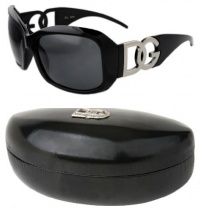 DG Eyewear Sunglasses Black Frame 37163 and 1 Black Hard Case For Sunglasses and Free Microfiber Bag DG Eyewear Sunglasses Black Frame 37163 and 1 Black Hard Case For Sunglasses and Free Microfiber Bag