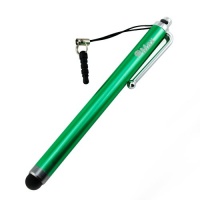 GTMax Green Universal Capacitive TouchScreen Stylus with 3.5mm Adapter Plug works with iPad, Hp TouchPad, iPhone 4 / 4S, Kindle fire, Touch and all capacitive Touch screen Devices - Retail Packaging GTMax Green Universal Capacitive TouchScreen Stylus with 3.5mm Adapter Plug works with iPad, Hp TouchPad, iPhone 4 / 4S, Kindle fire, Touch and all capacitive Touch screen Devices - Retail Packaging