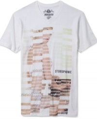 America's iconic tee by American Rag with graphic on front. America's iconic tee by American Rag with graphic on front.
