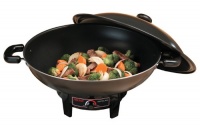 Aroma Housewares AEW-305 Electric Wok, Black Aroma Housewares AEW-305 Electric Wok, Black