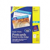 Avery Postcards for Ink Jet Printers, 4 x 6 Inches, White, 100 Cards (08386) Avery Postcards for Ink Jet Printers, 4 x 6 Inches, White, 100 Cards (08386)