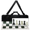 Wood Expressions Deluxe Tournament Chess Set with Canvas Bag and Triple Weighted Chessmen