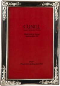 Cunill Silver Daisies Frame In .925 Sterling Silver, with Wood-Look Back and Easel For 4-Inch by 6-Inch Photograph Cunill Silver Daisies Frame In .925 Sterling Silver, with Wood-Look Back and Easel For 4-Inch by 6-Inch Photograph
