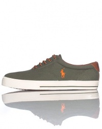 Polo Ralph Lauren Men's Vaughn Sneaker,Frontier Olive,10.5 D US