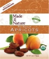 Made In Nature Organic Apricots, Dried, Unsulfured, 6-Ounce Bags (Pack of 6)