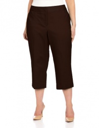 Rafaella Women's Plus-Size Curvy Fit Slim Capri Rafaella Women's Plus-Size Curvy Fit Slim Capri