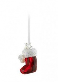 Swarovski Santa's Stocking Ornament Swarovski Santa's Stocking Ornament