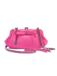 GUESS Leather Bow Clutch GUESS Leather Bow Clutch