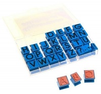 Uppercase Alphabet Stamps