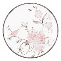 Whimsical flowers and birds adorn the body of Spring Lark. The sweeping brushwork reflects the softness and beauty of a watercolor painting. Coral accents, sprinkled throughout the platinum-rimmed pattern, exude the feminine flair indicative of Marchesa. Whimsical flowers and birds adorn the body of Spring Lark. The sweeping brushwork reflects the softness and beauty of a watercolor painting. Coral accents, sprinkled throughout the platinum-rimmed pattern, exude the feminine flair indicative of Marchesa.