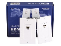 Monoprice HDMI Over CAT5E / CAT6 Extender Wall Plate (Pair) - Single Port (1P) - White Monoprice HDMI Over CAT5E / CAT6 Extender Wall Plate (Pair) - Single Port (1P) - White