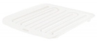 Rubbermaid 1180ARM6WHT Antimicrobial Small Drain Board, White Rubbermaid 1180ARM6WHT Antimicrobial Small Drain Board, White