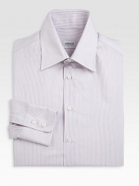 A business essential, effortlessly woven in superior cotton.Button-frontModified point collarCottonDry cleanImported A business essential, effortlessly woven in superior cotton.Button-frontModified point collarCottonDry cleanImported