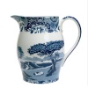 Spode Blue Italian Pitcher