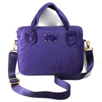 Marc By Marc Jacobs Pretty Bright Grape Nylon 13 Inch Laptop Bag/ Messenger Bag (Purple) #M3112643 Marc By Marc Jacobs Pretty Bright Grape Nylon 13 Inch Laptop Bag/ Messenger Bag (Purple) #M3112643