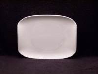 Villeroy & Boch Urban Nature 10-1/2-Inch by 7-3/4-Inch Salad Plate: Coupe Shape Villeroy & Boch Urban Nature 10-1/2-Inch by 7-3/4-Inch Salad Plate: Coupe Shape