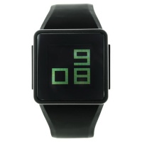 Nixon Men's A137-007 Stainless Steel Digital with Black Dial Watch Nixon Men's A137-007 Stainless Steel Digital with Black Dial Watch