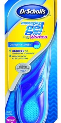 Dr. Scholl's Massaging Gel Insoles, Women's 6-10, 1 pair (Pack of 2) Dr. Scholl's Massaging Gel Insoles, Women's 6-10, 1 pair (Pack of 2)
