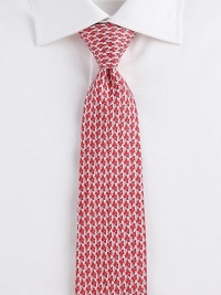 A sartorial staple for the man of style with a sense of humor, this Italian silk design with lighten the mood of your serious suiting.SilkDry cleanMade in Italy A sartorial staple for the man of style with a sense of humor, this Italian silk design with lighten the mood of your serious suiting.SilkDry cleanMade in Italy