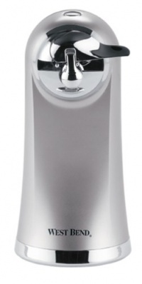 West Bend 77203 Electric Can Opener, Metallic West Bend 77203 Electric Can Opener, Metallic