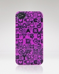 Gritty-pretty: this MARC BY MARC JACOBS iPhone case is tagged with a graffiti-inspired print. Gritty-pretty: this MARC BY MARC JACOBS iPhone case is tagged with a graffiti-inspired print.