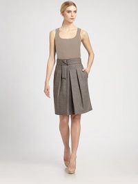 Luxurious silk chiffon in a chic, minimal silhouette, finished with a hidden zipper for a close, flattering fit.ScoopneckSleevelessConcealed side zipSilkDry cleanImported of Italian fabricModel shown is 5'11 (180cm) wearing US size 4. Luxurious silk chiffon in a chic, minimal silhouette, finished with a hidden zipper for a close, flattering fit.ScoopneckSleevelessConcealed side zipSilkDry cleanImported of Italian fabricModel shown is 5'11 (180cm) wearing US size 4.