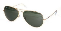Ray Ban Sunglasses RB 3026 Aviator Large Metal II L2846 Arista/G-15XLT, 62mm Ray Ban Sunglasses RB 3026 Aviator Large Metal II L2846 Arista/G-15XLT, 62mm