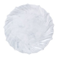 Vietri Incanto White Ruffle Service Plate/Charger 13 in D (Set of 2) Vietri Incanto White Ruffle Service Plate/Charger 13 in D (Set of 2)