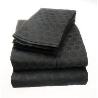 Natori Parchment Crest Companions 300-Thread-Count Standard Pillowcase Pair Natori Parchment Crest Companions 300-Thread-Count Standard Pillowcase Pair