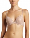 OnGossamer Women's Boudoir Blooms Bump it Up Bra, Champagne/Pina Colada, 32B