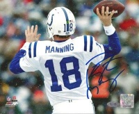 Peyton Manning Autographed Photograph - 8x10 Horizontal Steiner Holo - Autographed NFL Photos