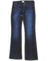 Hudson petites signature bootcut double button jeans