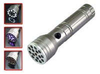 CyberTech® 15 LED + UV + Laser Ultraviolet Flashlight CyberTech® 15 LED + UV + Laser Ultraviolet Flashlight