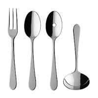 There is simplicity in the design of Sereno flatware from Villeroy & Boch that gives it versatility and broad appeal. And, sometimes a simple design is the best solution for creating a coherently pleasing table. There is simplicity in the design of Sereno flatware from Villeroy & Boch that gives it versatility and broad appeal. And, sometimes a simple design is the best solution for creating a coherently pleasing table.