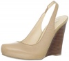 Guess Women's Russo2 Slingback Pump,Light Natural Leather,7.5 M US