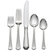 Gorham Fairfax 5-Piece Sterling Silver Flatware Place Set, Service for 1