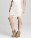 Free People Skirt - Star Lace Crochet Pencil