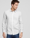 Elie Tahari Zac Linen Sport Shirt - Slim Fit