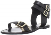 Vince Camuto Women's Mirando Sandal,Black/Karat Gold,5.5 M US Vince Camuto Women's Mirando Sandal,Black/Karat Gold,5.5 M US