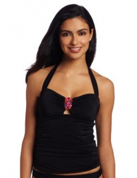 Ocean Avenue Women's Razzle Dazzle Bandeaukini Top