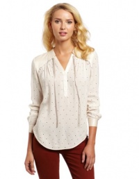 Rebecca Taylor Women's Eyelet Blouse, Cream, 2 Rebecca Taylor Women's Eyelet Blouse, Cream, 2
