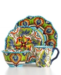 Bring new energy to every meal with Bocca dinnerware. Easy to love in dishwasher- and microwave-safe earthenware, the scalloped place settings by Tabletops Unlimited redefine decor with irresistibly bold style. Bring new energy to every meal with Bocca dinnerware. Easy to love in dishwasher- and microwave-safe earthenware, the scalloped place settings by Tabletops Unlimited redefine decor with irresistibly bold style.