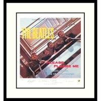 The Beatles- Please Please Me (Album Cover) Framed Print Art - 27.04 x 25.04 The Beatles- Please Please Me (Album Cover) Framed Print Art - 27.04 x 25.04
