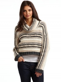 THE LOOKCowl neckLong sleevesRibbed hemTHE FITAbout 18 from shoulder to hemTHE MATERIAL50% wool/33% nylon/11½% acrylic/4% mohair/1½%angoraCARE & ORIGINDry cleanImported THE LOOKCowl neckLong sleevesRibbed hemTHE FITAbout 18 from shoulder to hemTHE MATERIAL50% wool/33% nylon/11½% acrylic/4% mohair/1½%angoraCARE & ORIGINDry cleanImported