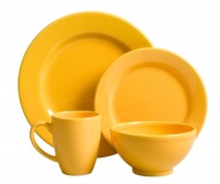 Waechtersbach Fun Factory II Buttercup 16-Piece Dinnerware Set, Service for 4 Waechtersbach Fun Factory II Buttercup 16-Piece Dinnerware Set, Service for 4