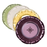 Inspired by the bustling bistros of Europe, Juliska's Colette collection bears the brand's signature scalloping and decorative flourishes. Chic, elegant plates to be enjoyed for a lifetime. Inspired by the bustling bistros of Europe, Juliska's Colette collection bears the brand's signature scalloping and decorative flourishes. Chic, elegant plates to be enjoyed for a lifetime.