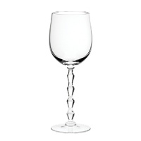 With a crisp, curved bowl and stem cut like fine jewels, the Orient wine glass is akin to a modernistic sculpture in crystal. With a crisp, curved bowl and stem cut like fine jewels, the Orient wine glass is akin to a modernistic sculpture in crystal.